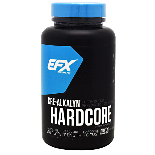 (image for) EFX Sports Kre-Alkalyn Hardcore 120 Capsules